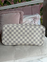 Image 9 of Louis Vuitton Neverfull MM Damier Azur