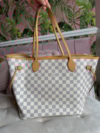 Image 6 of Louis Vuitton Neverfull MM Damier Azur