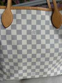 Image 2 of Louis Vuitton Neverfull MM Damier Azur