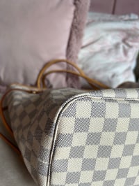 Image 10 of Louis Vuitton Neverfull MM Damier Azur