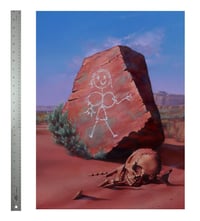 I Wuz Here 18" x 24" Poster