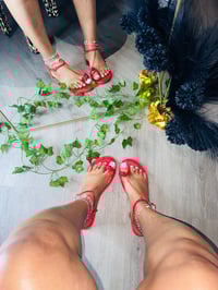 Image 1 of Chain Sandals