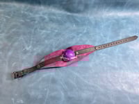 Image 11 of Leather Single Strap Panel Gag - Metallic color versions  