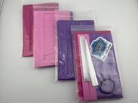 Image 2 of 1/24 DIY Interior Kit - Purple/Pink/Hot Pink - ReadyToShip