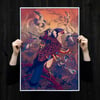 Bird Avaitor  // Screen printed Artprint