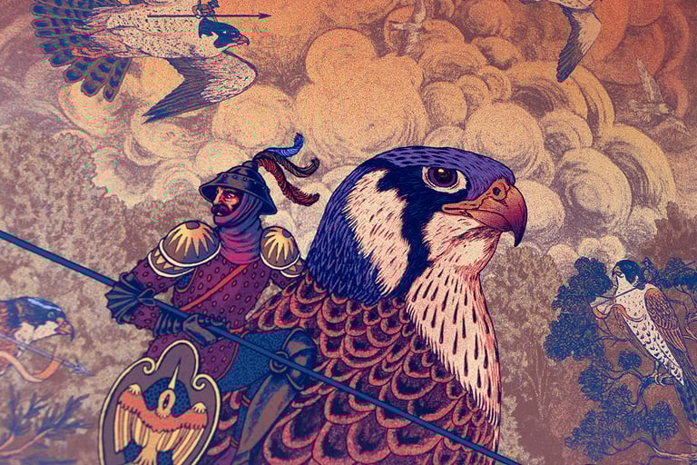 Bird Avaitor // Screen printed Artprint Image 5