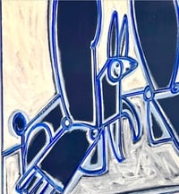 Image 6 of "Eve In Blue and White" by America Martin