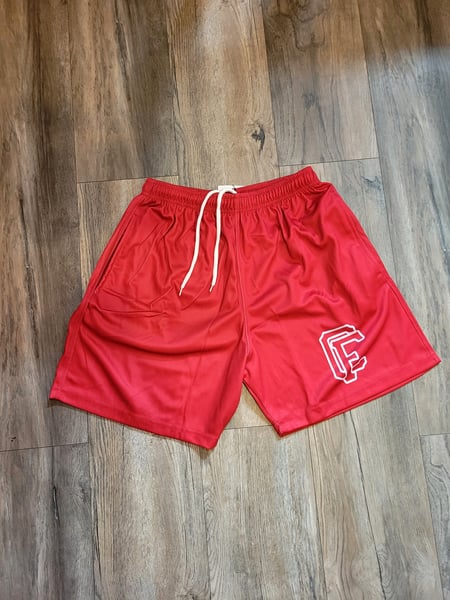Image of CARTELFIT  red shorts