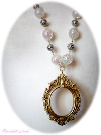 Image 2 of [NEW] Round See Through Necklace, 19"