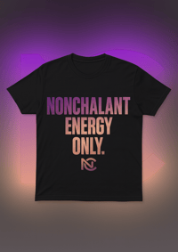 Image 1 of The Nonchalant Energy Signature Tee