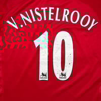 Image 3 of Manchester United Home Shirt 2001 -  2002 (XL) V. Nistelrooy 10