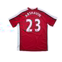Image 2 of Arsenal Home Shirt 2008 - 2010 (L) Arshavin 23