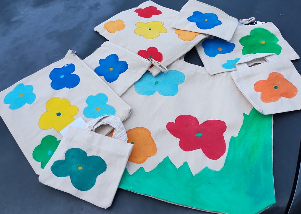 Natural Canvas  Tote Bag