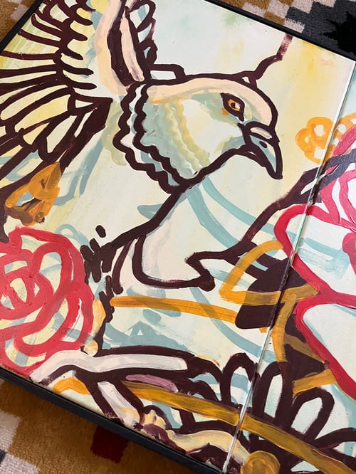 Image of “Two piece to Peace” Original Painting 