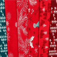 Image 3 of LAYER CAKE - Cozy Wonderland by Fancy That Design House for Moda Fabrics - 10 inch Squares