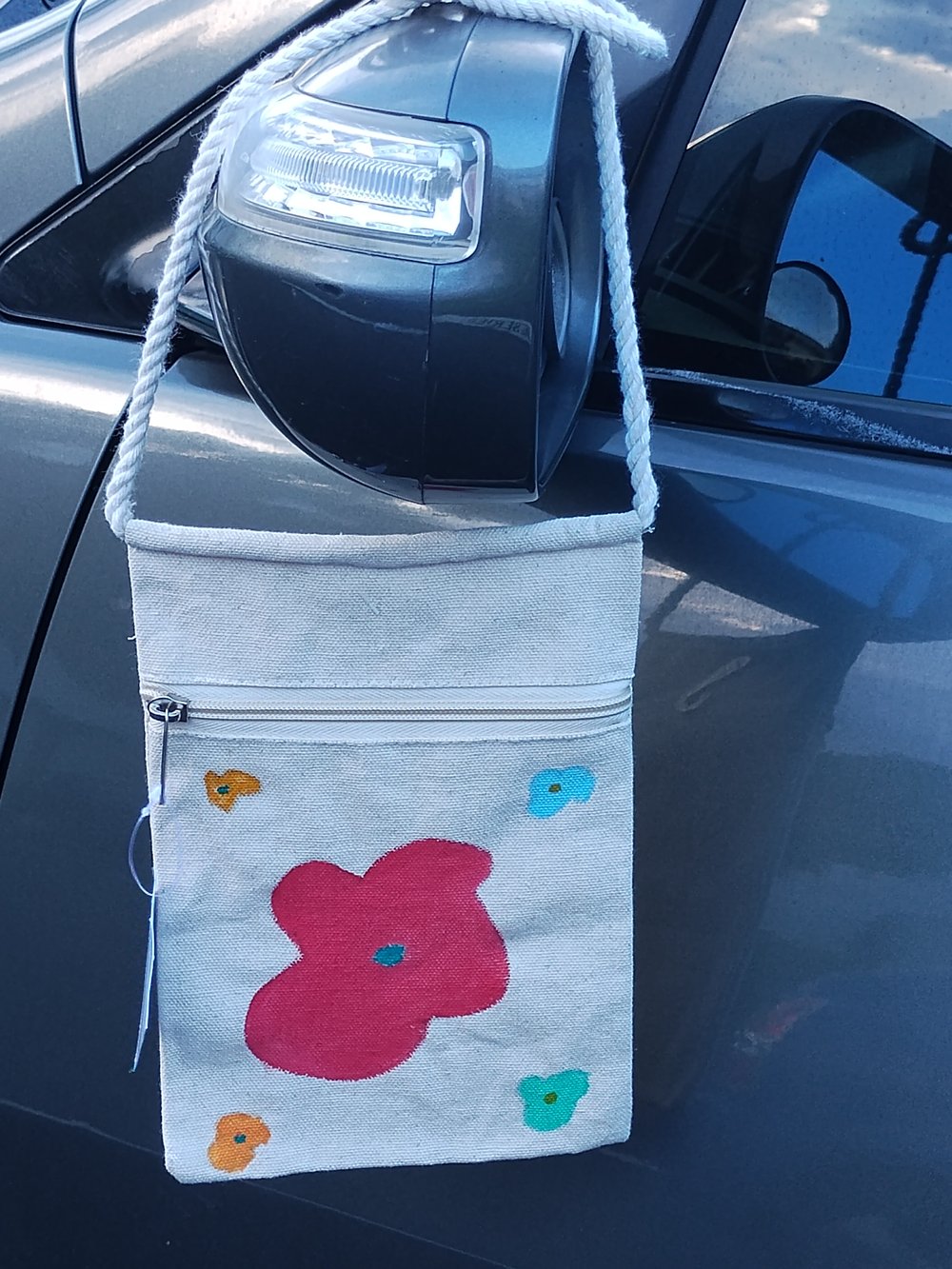 Natural Canvas Purse