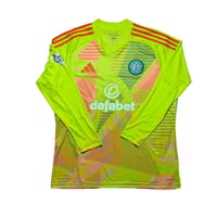 Image 1 of Celtic GK Shirt 2024 - 2025 (XL) Schmeichel 1 - Matchworn/ Issue + Signed