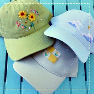 🧵 Casquettes brodées - Collection Summer Days ☀