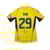 Image 2 of Celtic GK Shirt 2023 - 2024 (M) Bain 29 Matchworn/ Issue + Signed