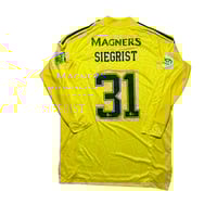 Image 2 of Celtic GK Shirt 2022 - 2023 (L) Siegrist 31 Matchworn/ Issue