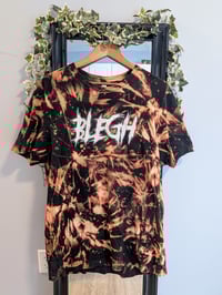 Image 1 of BLEGH Bleach-Dyed T-Shirt (Bella + Canvas – 2XL, Fits Like XL)