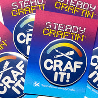Image 1 of Craf It Button Pin