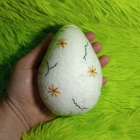 Image 2 of Fabric art egg creature