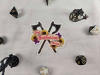 Image 1 of Just Barbarian Things Sticker