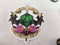 Image 2 of Roll High Never Die Sticker