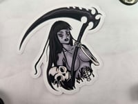 Image 2 of Goth Mommy Goddess 3" Sticker