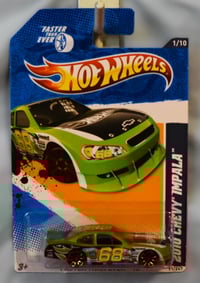 Image 1 of 2012 Hot Wheels Green 2010 Chevy Impala Collectors No. 91 – Diecast Car NIP”