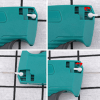 Image 4 of Clothes Tagging Label Attaching Applicator with 5 Pieces Steel Replacement Needles 