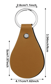 Image 2 of Custom Leatherette Keychains