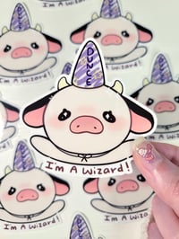 Image 2 of I’m a wizard! sticker