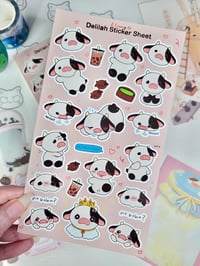 Image 2 of Delilah sticker sheet 