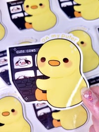 Image 3 of On my puter sticker 