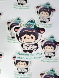 Image 1 of Alien abduction sticker