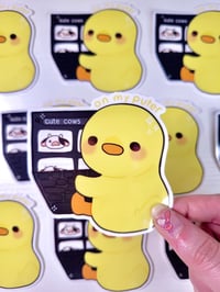 Image 4 of On my puter sticker 