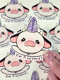 Image 4 of I’m a wizard! sticker