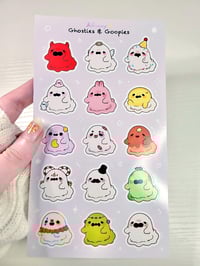 Image 5 of Ghosties & Goopies sticker sheet