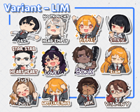 Image 3 of Vinyl Sticker (Limbus Company)