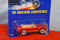 Image 3 of 1992 Hot Wheels Red” 1965 Mustang Convertible” Collectors No. 162 – Diecast Car NIP”