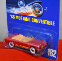 Image 4 of 1992 Hot Wheels Red” 1965 Mustang Convertible” Collectors No. 162 – Diecast Car NIP”