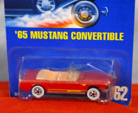 Image 5 of 1992 Hot Wheels Red” 1965 Mustang Convertible” Collectors No. 162 – Diecast Car NIP”