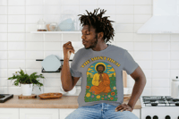 Image 3 of The Most High Afro Meditate Tee