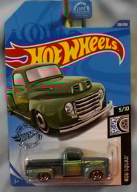 Image 1 of 2018 Hot Wheels Green 1949 Ford F1 Collectors No. 120 – Diecast Car NIP”