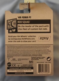 Image 2 of 2018 Hot Wheels Green 1949 Ford F1 Collectors No. 120 – Diecast Car NIP”