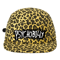 Snapback cap Psychobilly (leopard)
