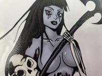 Image 3 of Goth Mommy Goddess 5" Decal