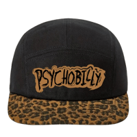 Snapback cap Psychobilly (black)